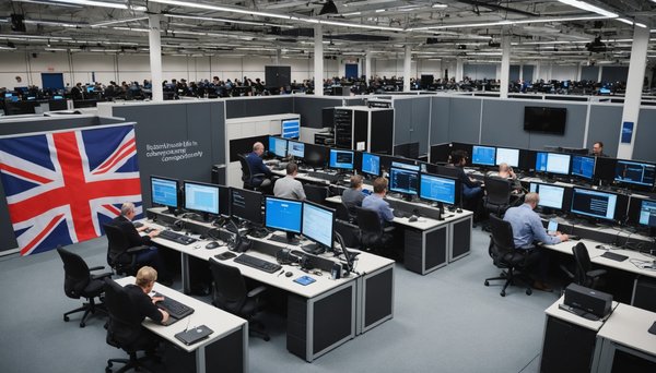 How does the UK compare globally in high-tech computing research?